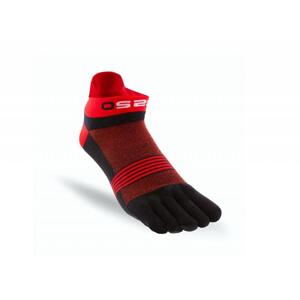 OS2O ponožky RUN BLACK/RED - L