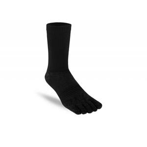 OS2O ponožky T&R MidHeight LightWeight Black - L