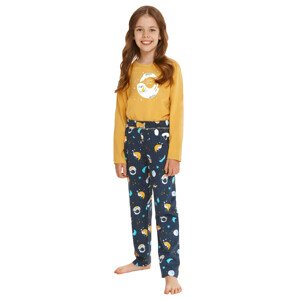 Dívčí pyžamo Sarah s obrázkem a nápisem Taro Barva/Velikost: žlutá tmavá / 92