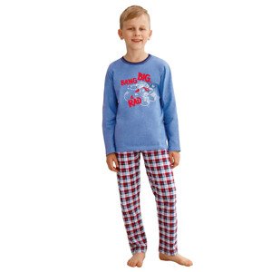 Chlapecké pyžamo Mario s obrázkem Taro Barva/Velikost: modrá světlá / 92