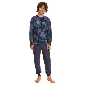 Chlapecké pyžamo Greg s obrázkem Taro Barva/Velikost: granát (modrá) / 146