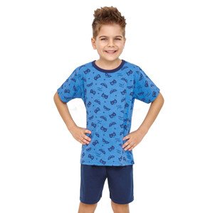 Chlapecké vzorované pyžamo William 2945/2946/32 Taro Barva/Velikost: modrá / 110