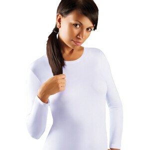 Dámské tričko s dlouhým rukávem Veronica Emili Barva/Velikost: bílá / L/XL
