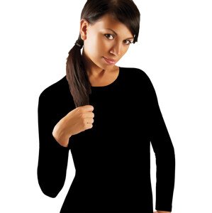 Dámské tričko s dlouhým rukávem Veronica Emili Barva/Velikost: černá / L/XL