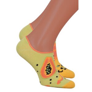 Pánské nízké ponožky 009 MORE Barva/Velikost: zelená světlá / 39/42
