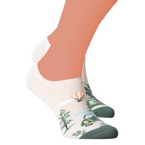 Pánské nízké ponožky MORE Barva/Velikost: zelená světlá / 39/42