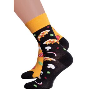 Dámské klasické ponožky 078/051 MORE Barva/Velikost: černá / 39/42