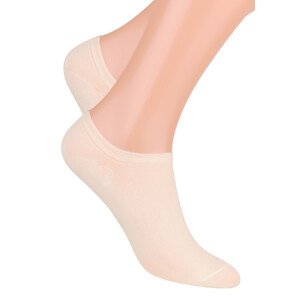 Pánské nízké ponožky jednobarevné 007 Steven Barva/Velikost: béžová / 41/43