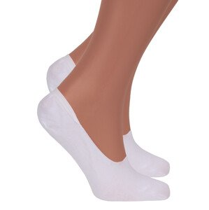 Pánské nízké ponožky 036/001 STEVEN Barva/Velikost: bílá / 44/46