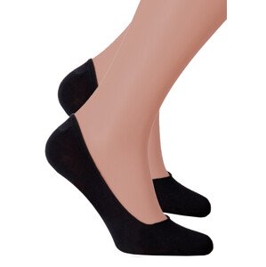 Pánské nízké ponožky 036/012 STEVEN Barva/Velikost: černá / 41/43