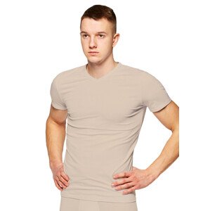 Pánské jednobarevné tričko s krátkým rukávem 218 Fabio Barva/Velikost: tělová / XL/XXL