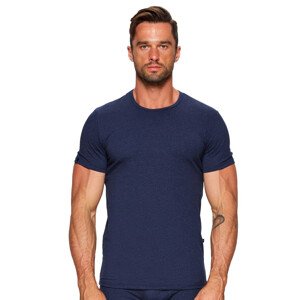 Pánské tričko s krátkým rukávem Fabio Barva/Velikost: modrá tmavá / S/M