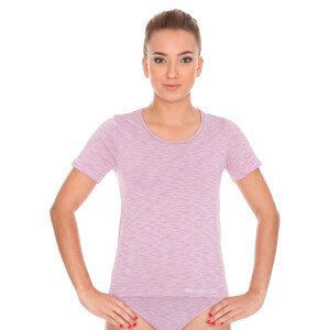 Dámské tričko SS11570 BRUBECK Barva/Velikost: růžová (pink) / S/M