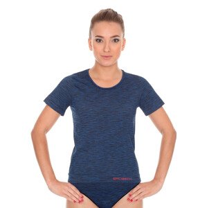 Dámské tričko SS11570 BRUBECK Barva/Velikost: modrá tmavá / S/M