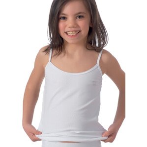 Dívčí košilka na úzká ramínka 090 Risveglia Barva/Velikost: bílá / 92