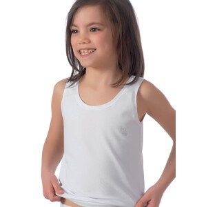 Dívčí košilka na široká ramínka 091 Risveglia Barva/Velikost: bílá / 116