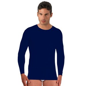 Pánské tričko s dlouhým rukávem U1006 Risveglia Barva/Velikost: modrá tmavá / S/M