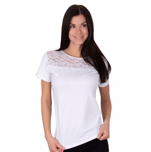 Dámské tričko s krátkým rukávem 1025 Risveglia Barva/Velikost: bílá / XS/S
