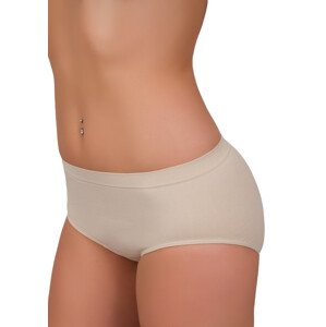 Dámské vyšší bezešvé kalhotky vzor 06-23 Hanna Style Barva/Velikost: tělová / M/L