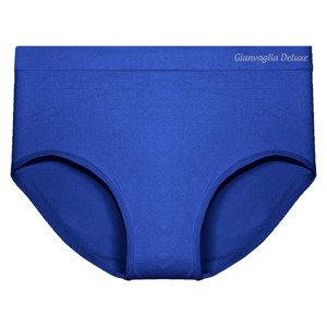 Gianvaglia Dámské bezešvé kalhotky z pružného mikrovlákna 3008 Barva/Velikost: modrá / S/L