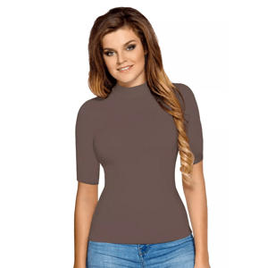 Dámské tričko Layla BASIC Babell Barva/Velikost: cappucino / L/XL