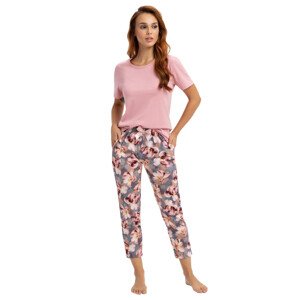 Dámské pyžamo model 679/3 Luna Barva/Velikost: růžová (pink) / 3XL