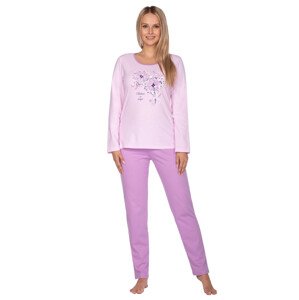 Dámské pyžamo s obrázkem 647/32 Regina Barva/Velikost: lila (fialová) / XL
