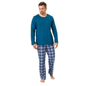 Pánské pyžamo Leo HOTBERG Barva/Velikost: mořská tmavá / XL