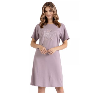 Dámská noční košile Sissi 1422 LEVEZA Barva/Velikost: béžová tmavá / M