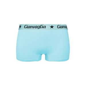 Dámské boxerky Gianvaglia nižší jednobarevné 8037 Barva/Velikost: blankytná / S/M