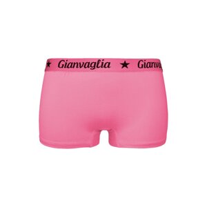 Dámské boxerky Gianvaglia nižší jednobarevné 8037 Barva/Velikost: růžová / XL/XXL
