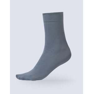 Gina Bambusové ponožky klasická délka 82003P Barva/Velikost: tm. šedá / 41/44