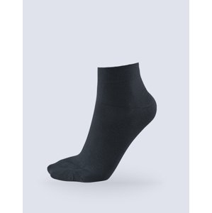 Gina Bambusové ponožky střední délka 82004P Barva/Velikost: černá / 44/47