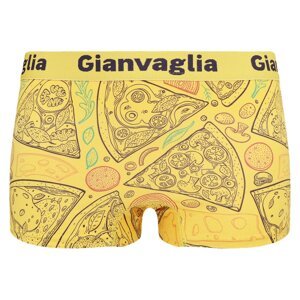Dámské boxerky Dobroty 8805 Gianvaglia Barva/Velikost: pizza žlutá / XL/XXL