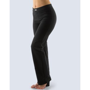 Gina Rovné kalhoty základní délka 96021P Barva/Velikost: černá / XL