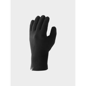Fleecové rukavičky unisex - černé