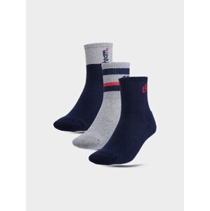 Chlapecké kotníkové ponožky casual (3-pack)