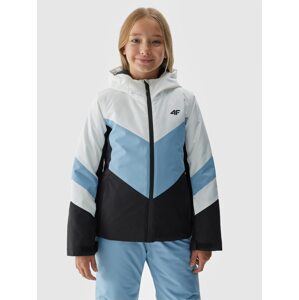 Dívčí lyžařská bunda membrána 8000 - modrá