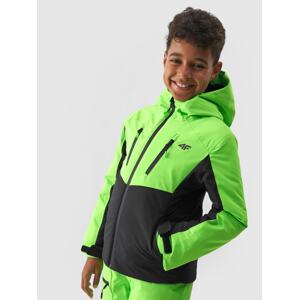 Chlapecká lyžařská bunda membrána 10000 - zelená