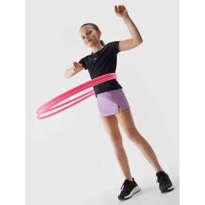Dívčí sportovní sukně 2v1 - fialová