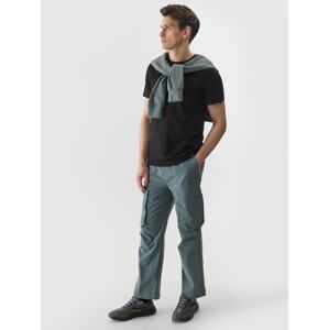 Pánské kalhoty casual cargo 4Way Stretch - khaki