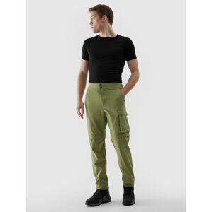 Pánské trekové kalhoty 2v1 Ultralight - olivové
