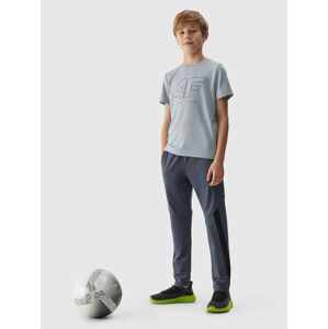Chlapecké sportovní rychleschnoucí kalhoty - šedé