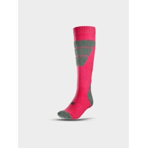 Dámské lyžařské ponožky - růžové